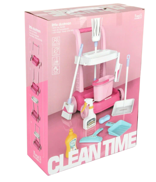 Фото Игровой набор для уборки Чистюля