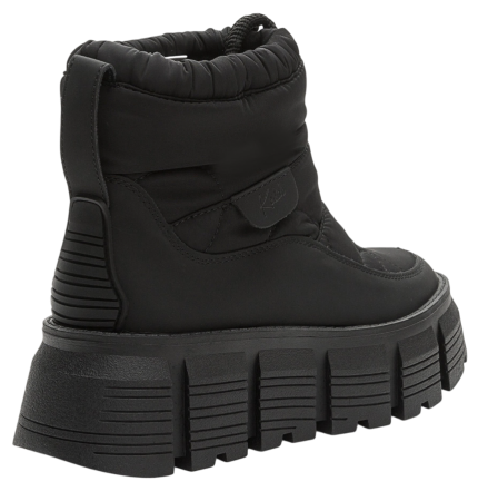 Ботинки на платформе женские / Черный / 38