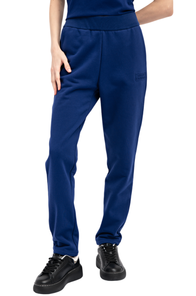 Брюки из хлопка женские / Синий / 44