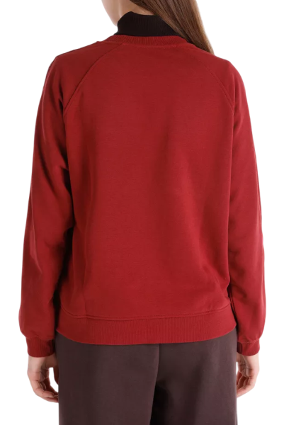 Джемпер однотонный женский / Бордовый / 44