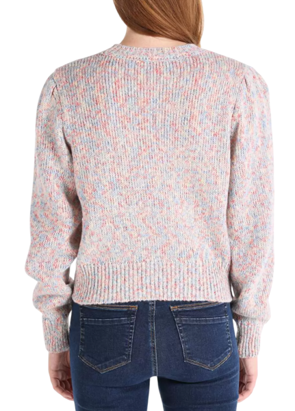 Свитер фактурной вязки женский / Черный / 44