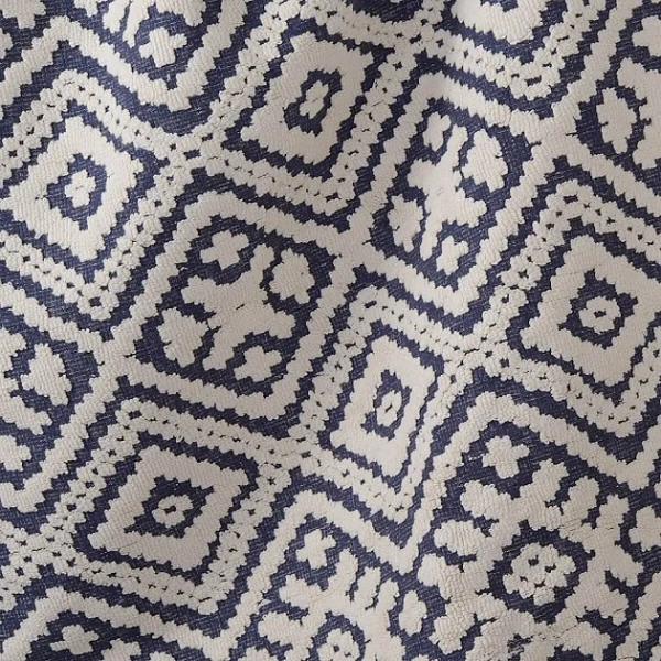 Ковер из хлопка, 160х230 см / Синий / 160х230