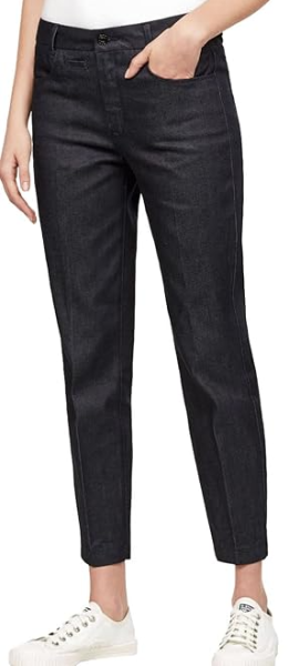 Брюки зауженные женские / Тёмно-синий / 42