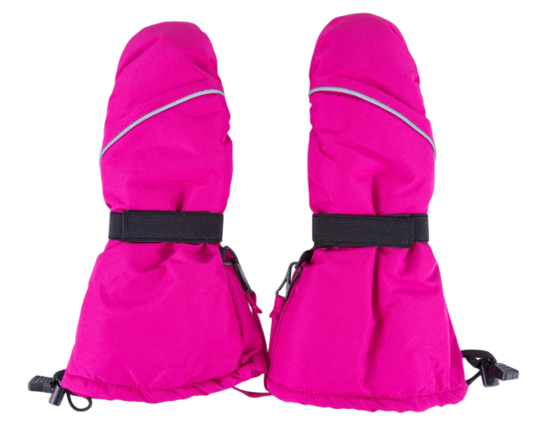 Варежки-краги для девочки / Розовый / 12