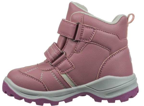 Ботинки на липучке для девочки / Розовый / 29