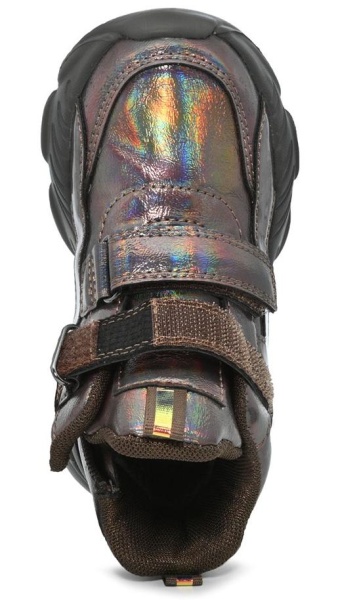 Ботинки на платформе для девочки / Коричневый / 26