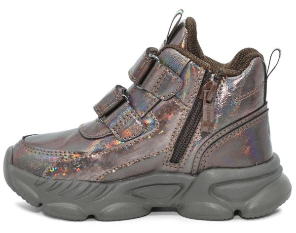 Ботинки на платформе для девочки / Коричневый / 26