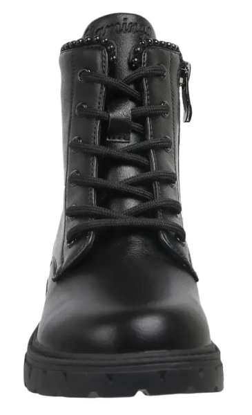 Ботинки высокие для девочки / Черный / 32