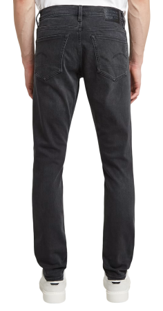 Джинсы зауженные мужские / Серый / 48