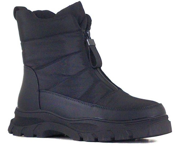 Полусапоги-дутики женские / Черный / 35