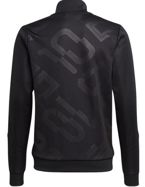 Толстовка с логотипом для мальчика / Черный / 140