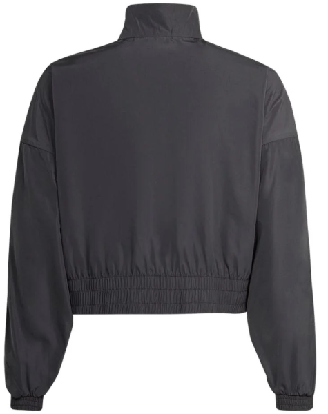 Толстовка с логотипом для девочки / Черный / 140