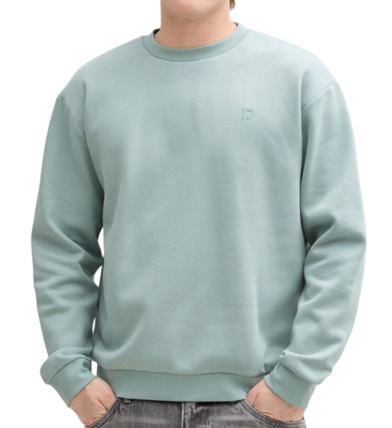 Свитшот с принтом мужской / Бирюзовый / 50