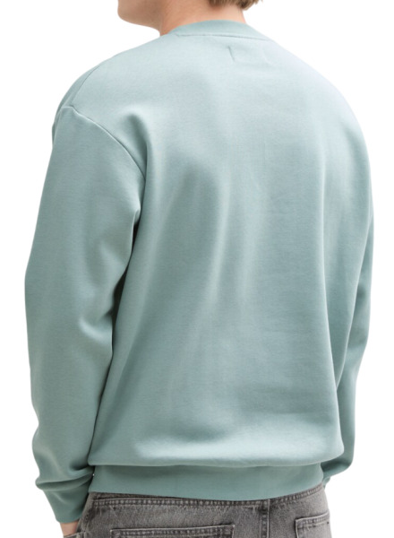 Свитшот с принтом мужской / Бирюзовый / 50
