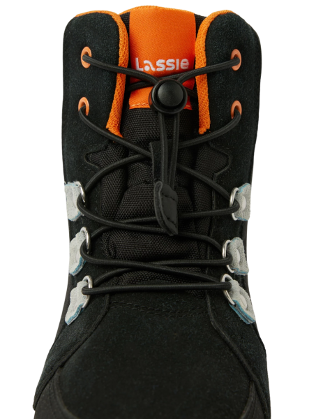 Ботинки водонепроницаемые демисезонные детские / Черный / 27