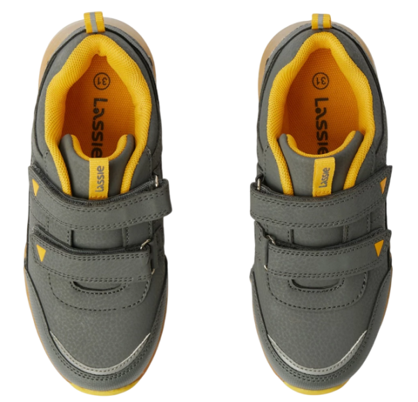 Кроссовки с подсветкой для мальчика / Серый / 34