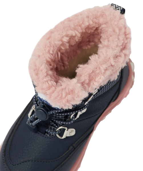 Ботинки водонепроницаемые зимние для девочки / Синий / 23