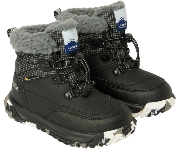 Ботинки водонепроницаемые зимние для мальчика / Черный / 21