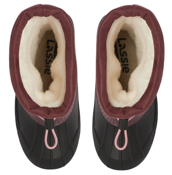 Сапоги утепленные демисезонные для девочки / Бордовый / 32