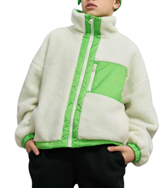 Куртка Тедди для мальчика / Бежевый / 158