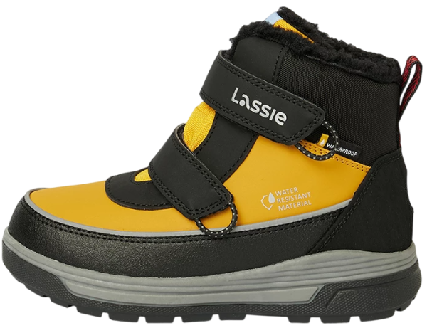 Ботинки водонепроницаемые зимние для мальчика / Желтый / 37