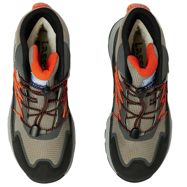 Ботинки водонепроницаемые зимние для мальчика / Серый / 34