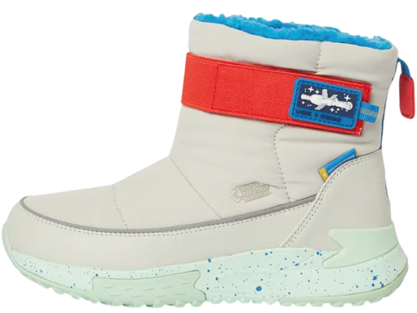 Сапоги водонепроницаемые демисезонные детские / Белый / 41