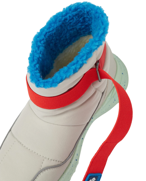 Сапоги водонепроницаемые демисезонные детские / Белый / 41