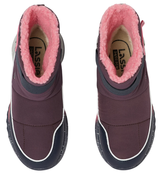 Сапоги водонепроницаемые демисезонные для девочки / Розовый / 35