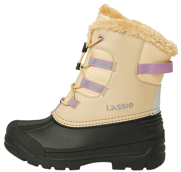 Сапоги утепленные демисезонные для девочки / Бежевый / 36