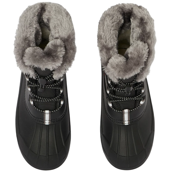 Сапоги утепленные демисезонные для мальчика / Черный / 40