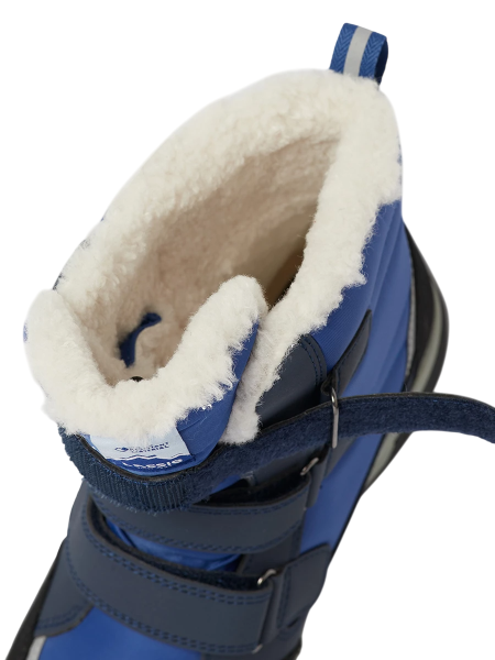 Ботинки водонепроницаемые зимние для мальчика / Синий / 34