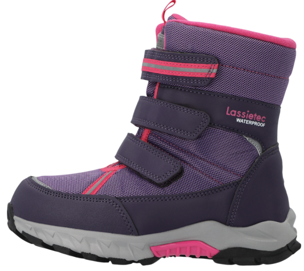 Ботинки утепленные для девочки / Сиреневый / 23