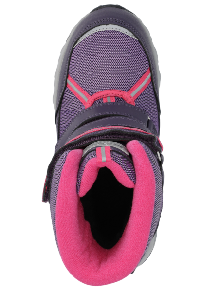 Ботинки утепленные для девочки / Сиреневый / 23