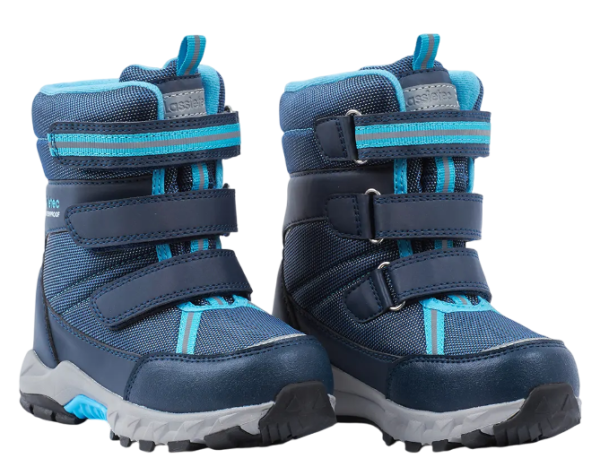 Ботинки водонепроницаемые зимние для мальчика / Синий / 22