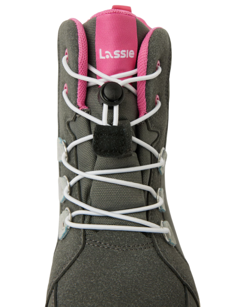 Ботинки водонепроницаемые демисезонные для девочки / Серый / 33