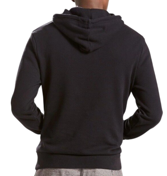 Худи с логотипом мужское / Черный / 46