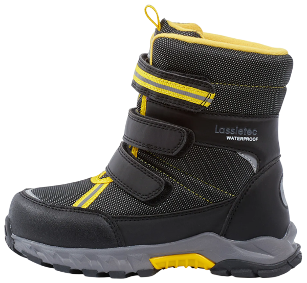 Ботинки водонепроницаемые для мальчика / Черный / 25