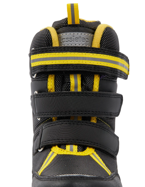 Ботинки водонепроницаемые для мальчика / Черный / 25