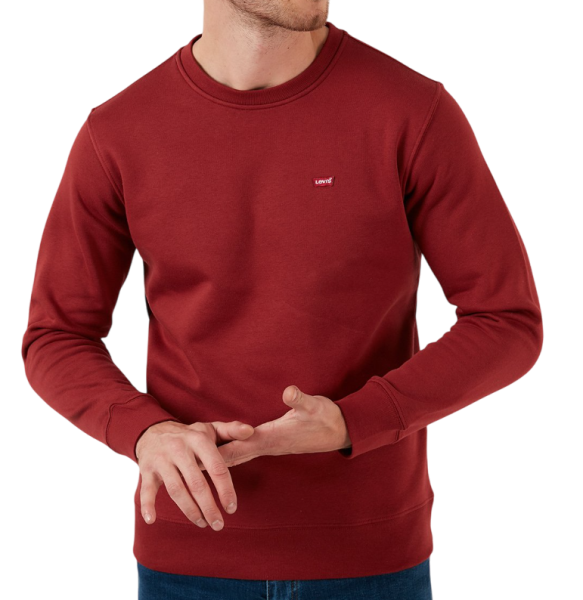 Свитшот с логотипом мужской / Бордовый / 46