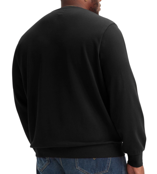 Свитшот хлопковый мужской / Черный / 58