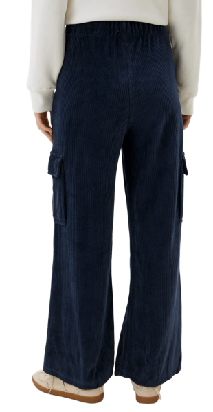 Брюки карго женские / Тёмно-синий / 44