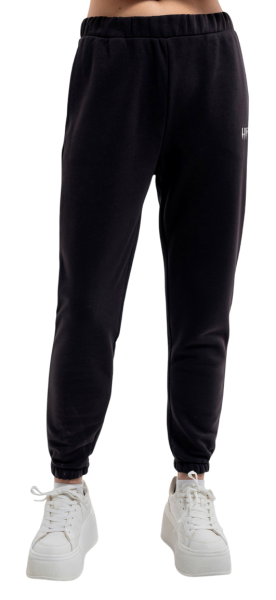 Брюки спортивные женские / Черный / 46