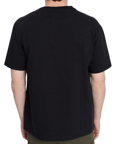 Футболка с принтом мужская / Черный / 46