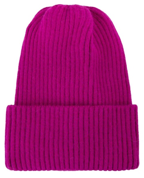 Шапка с шерстью женская / Розовый / 56