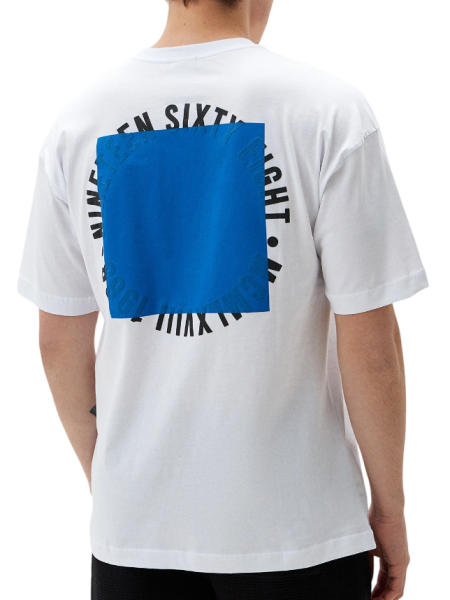 Футболка хлопковая мужская  / Белый / 46