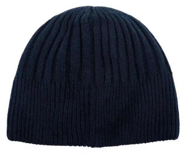 Шапка с шерстью мужская / Тёмно-синий / 58