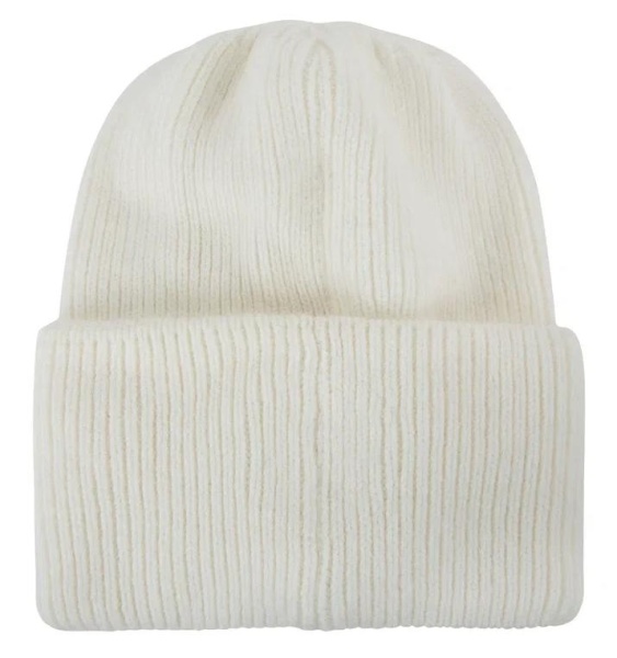 Шапка с шерстью женская / Белый / 56