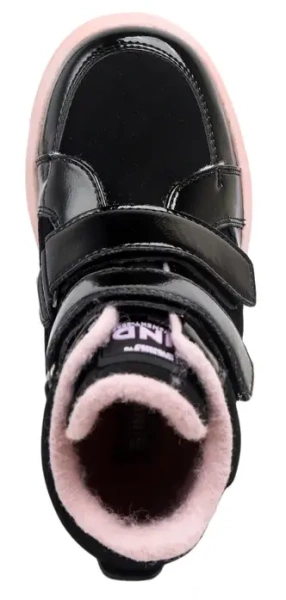 Ботинки из экокожи для девочки / Розовый / 33