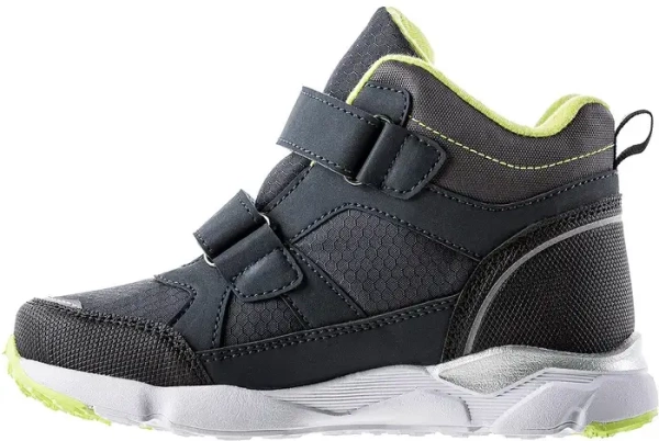 Ботинки из экокожи для мальчика / Тёмно-синий / 32